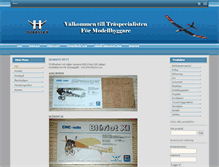 Tablet Screenshot of hobbytra.se